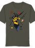 James Hunter - Nature and Beyond Unisex-Shirts Khaki / XS The Stag — Art Collection No.2 - Organic Shirt