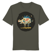 James Hunter - Nature and Beyond Unisex-Shirts Khaki / XS Totem Boar — Art Collection Organic T-Shirt No. 7 - Organic Shirt