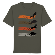 James Hunter - Nature and Beyond Unisex-Shirts Khaki / XS Tracks of the Wild - Organic Shirt