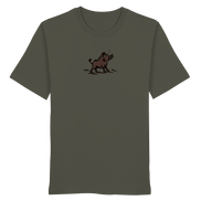 James Hunter - Nature and Beyond Unisex-Shirts Khaki / XS Wild Boar - Simple - Organic Shirt