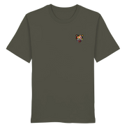 James Hunter - Nature and Beyond Unisex-Shirts Khaki / XS Wild Spirit — Abstract Bear - Organic Shirt