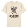 James Hunter - Nature and Beyond Unisex-Shirts Natural Raw / XS Deer Legends - Organic Shirt