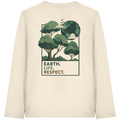 James Hunter - Nature and Beyond Unisex-Shirts Natural Raw / XS Earth. Life. Respect. - Organic Longsleeve T-Shirt