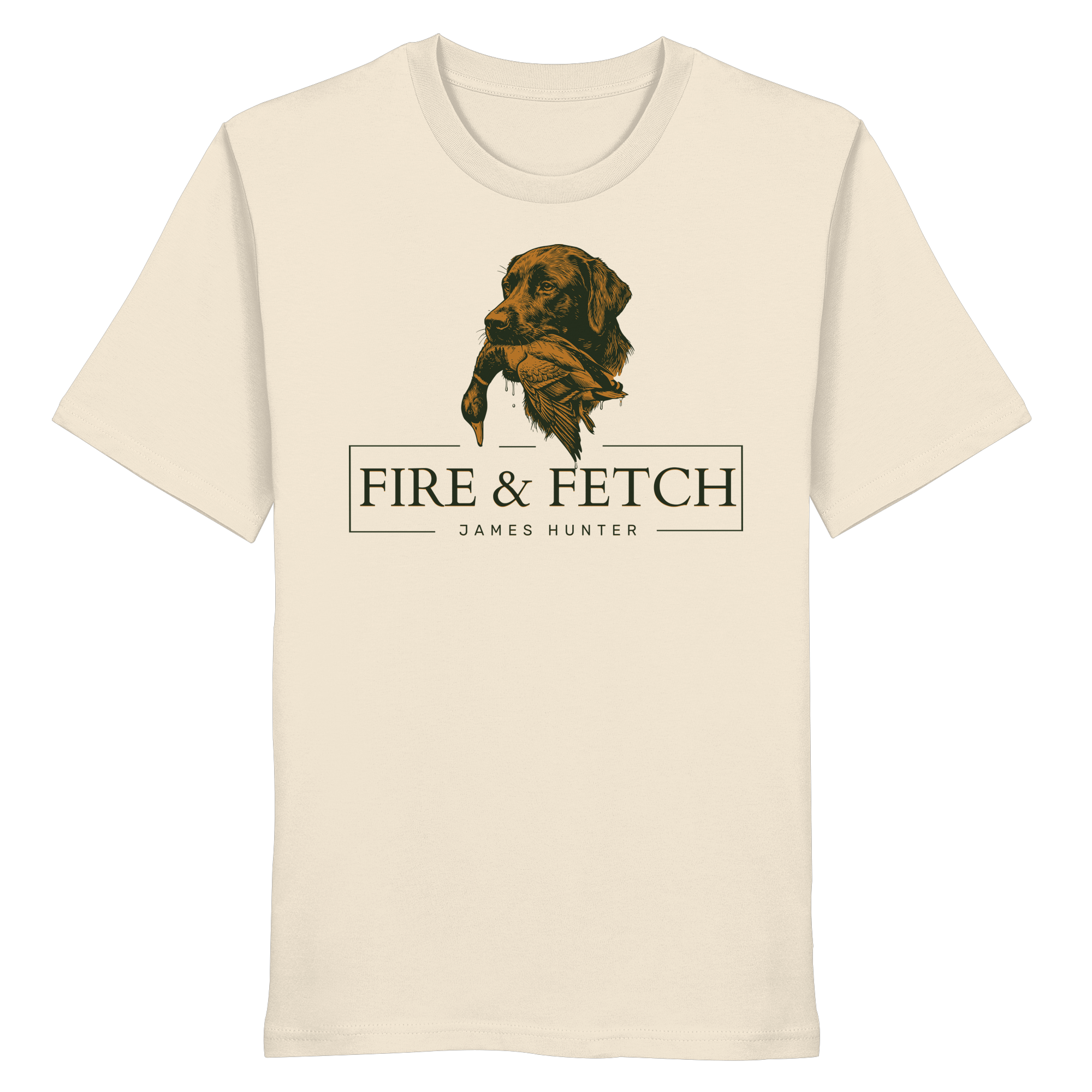 James Hunter - Nature and Beyond Unisex-Shirts Natural Raw / XS FIRE & FETCH - Organic Shirt