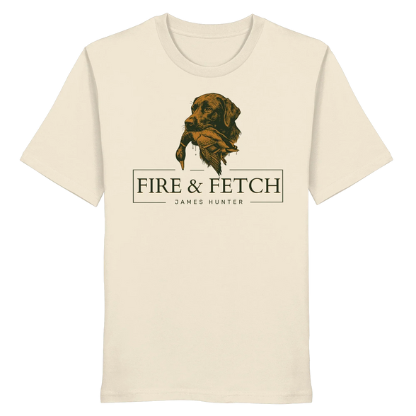 James Hunter - Nature and Beyond Unisex-Shirts Natural Raw / XS FIRE & FETCH - Organic Shirt
