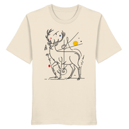 James Hunter - Nature and Beyond Unisex-Shirts Natural Raw / XS Geometry of the Wild  — Art Collection No.3 - Organic Shirt