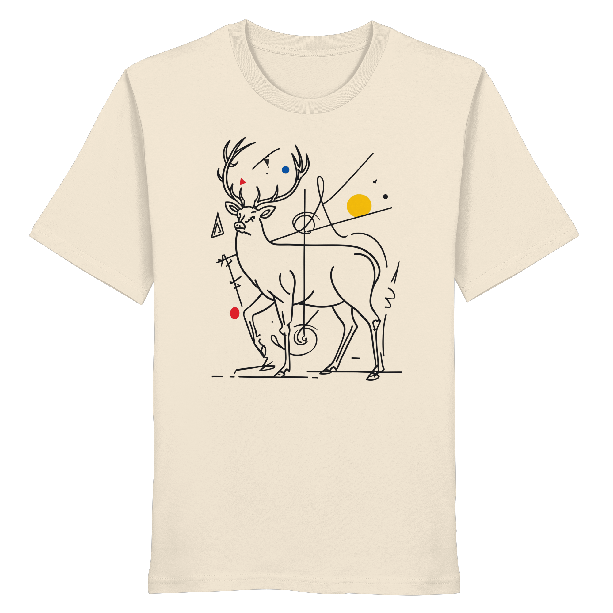 James Hunter - Nature and Beyond Unisex-Shirts Natural Raw / XS Geometry of the Wild  — Art Collection No.3 - Organic Shirt