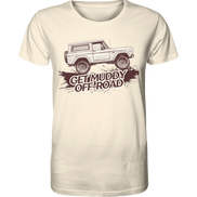 James Hunter - Nature and Beyond Unisex-Shirts Natural Raw / XS Get Muddy - Bronco