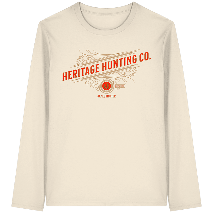 James Hunter - Nature and Beyond Unisex-Shirts Natural Raw / XS Heritage Hunting Co. - Organic Longsleeve T-Shirt