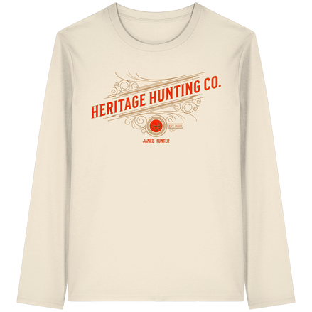 James Hunter - Nature and Beyond Unisex-Shirts Natural Raw / XS Heritage Hunting Co. - Organic Longsleeve T-Shirt