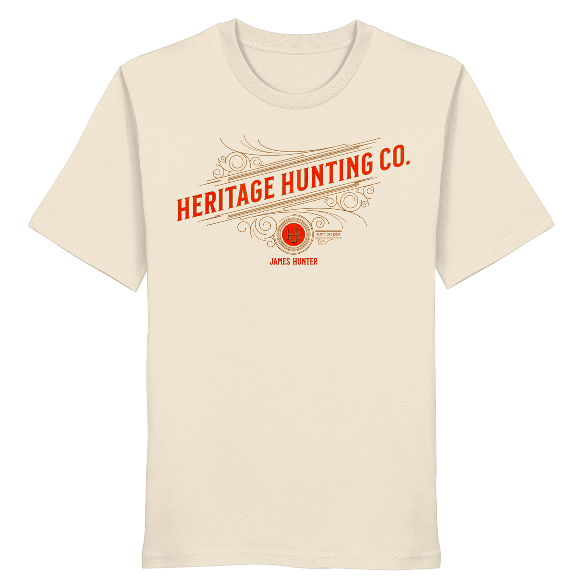 James Hunter - Nature and Beyond Unisex-Shirts Natural Raw / XS Heritage Hunting Co. - Organic Shirt