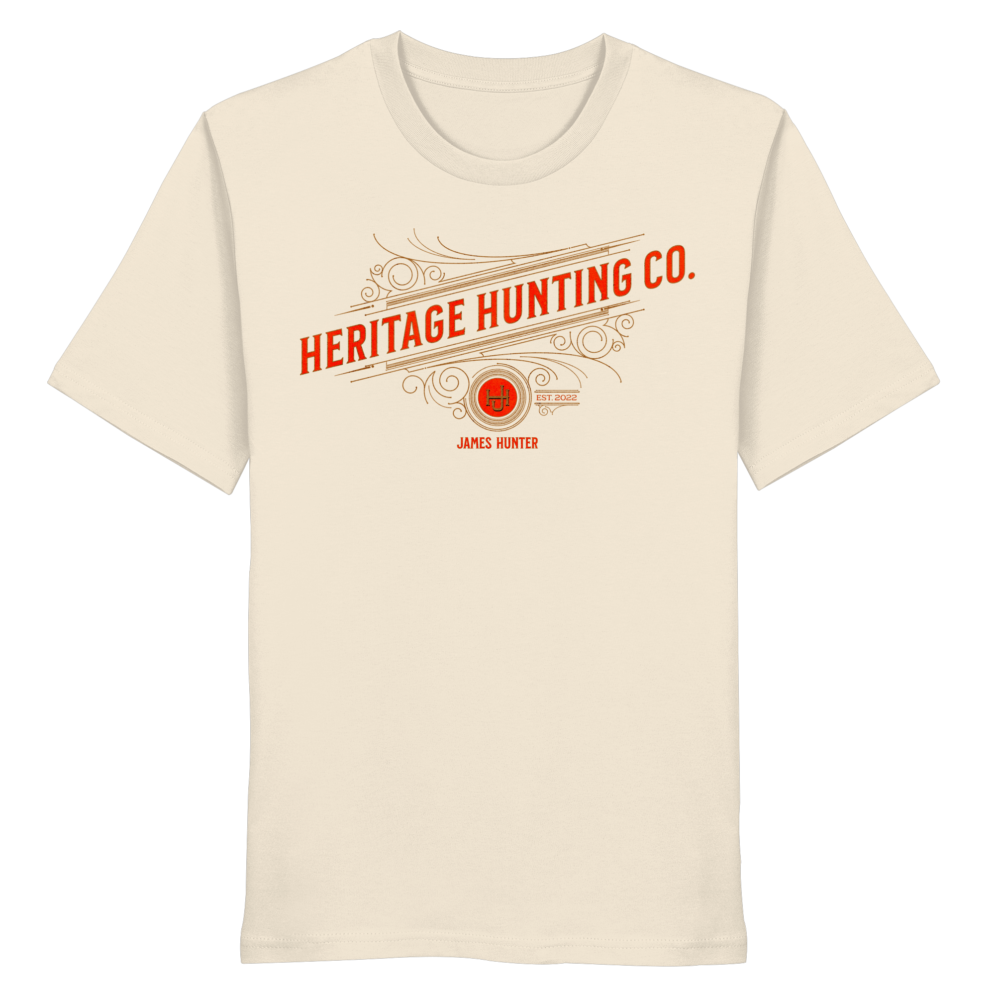 James Hunter - Nature and Beyond Unisex-Shirts Natural Raw / XS Heritage Hunting Co. - Organic Shirt