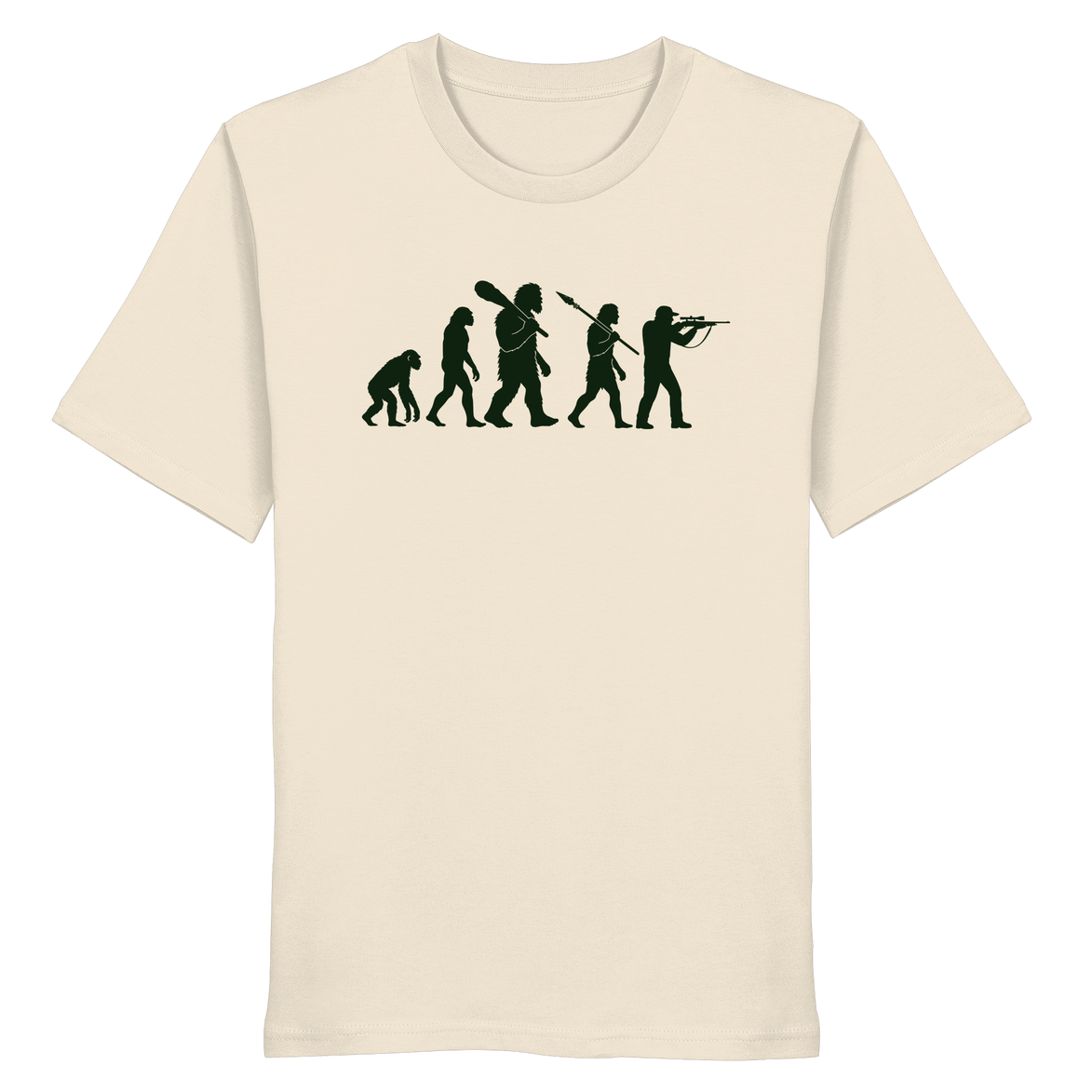 James Hunter - Nature and Beyond Unisex-Shirts Natural Raw / XS Hunter's Evolution - Organic Shirt