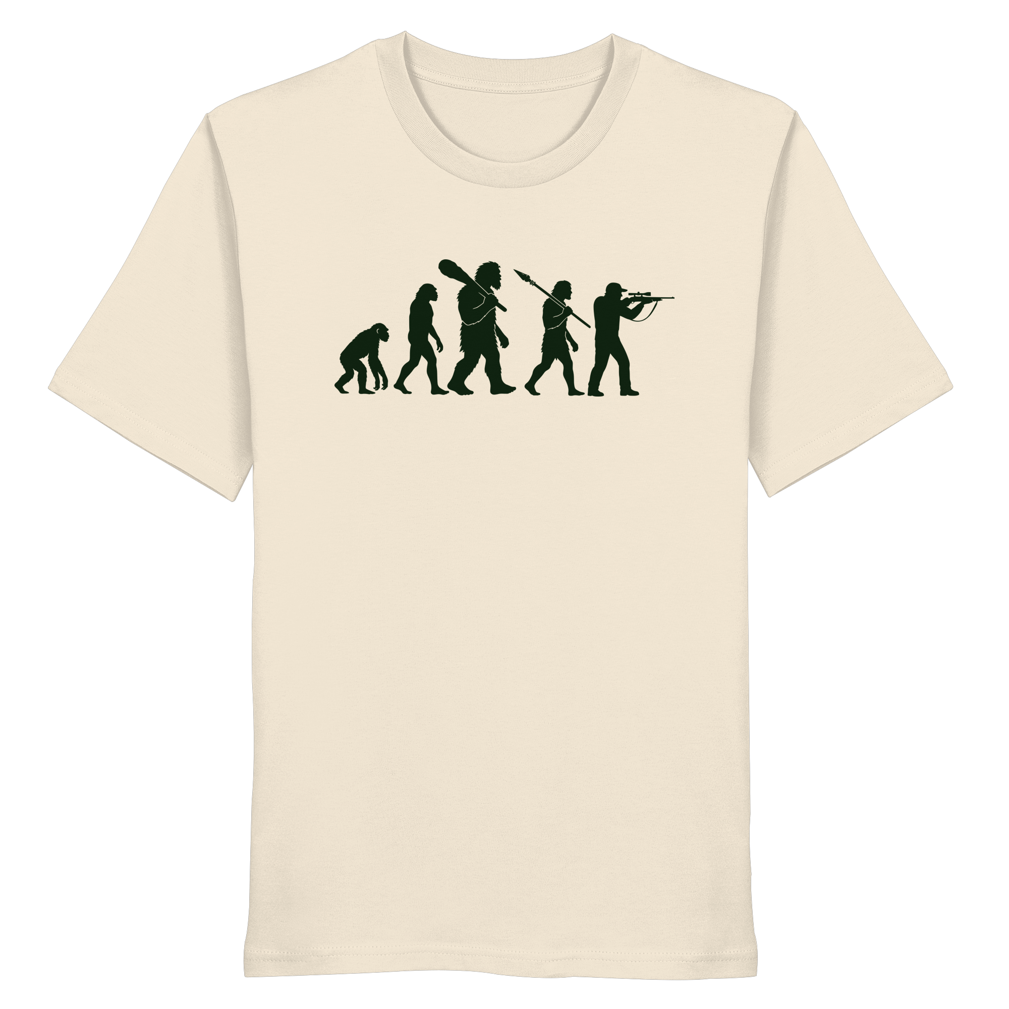 James Hunter - Nature and Beyond Unisex-Shirts Natural Raw / XS Hunter's Evolution - Organic Shirt