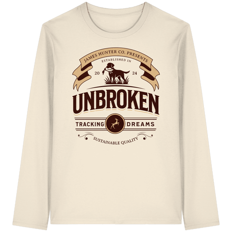 James Hunter - Nature and Beyond Unisex-Shirts Natural Raw / XS J. H. Unbroken - Tracking Dreams - Organic Longsleeve T-Shirt