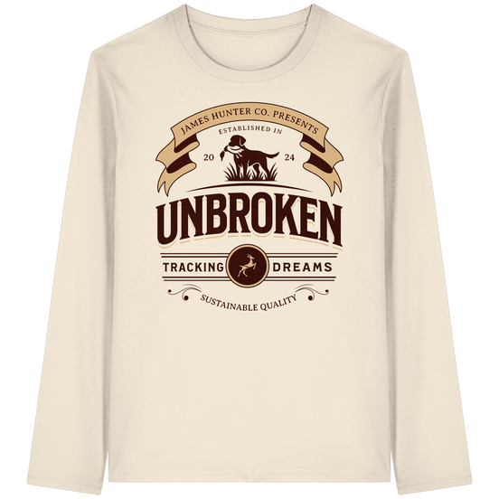 James Hunter - Nature and Beyond Unisex-Shirts Natural Raw / XS J. H. Unbroken - Tracking Dreams - Organic Longsleeve T-Shirt
