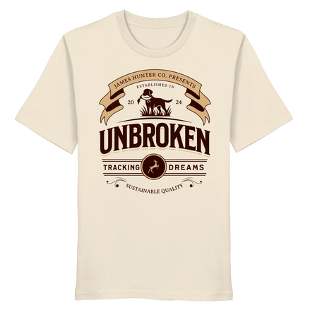 James Hunter - Nature and Beyond Unisex-Shirts Natural Raw / XS J. H. Unbroken - Tracking Dreams - Organic Shirt
