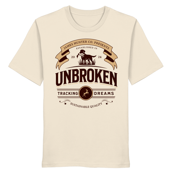 James Hunter - Nature and Beyond Unisex-Shirts Natural Raw / XS J. H. Unbroken - Tracking Dreams - Organic Shirt