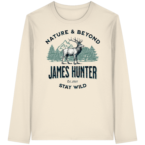 James Hunter - Nature and Beyond Unisex-Shirts Natural Raw / XS James Hunter - Nature & Beyond - Organic Longsleeve T-Shirt