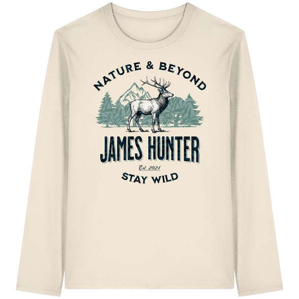 James Hunter - Nature and Beyond Unisex-Shirts Natural Raw / XS James Hunter - Nature & Beyond - Organic Longsleeve T-Shirt