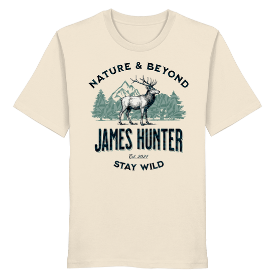 James Hunter - Nature and Beyond Unisex-Shirts Natural Raw / XS James Hunter - Nature & Beyond - Organic Shirt