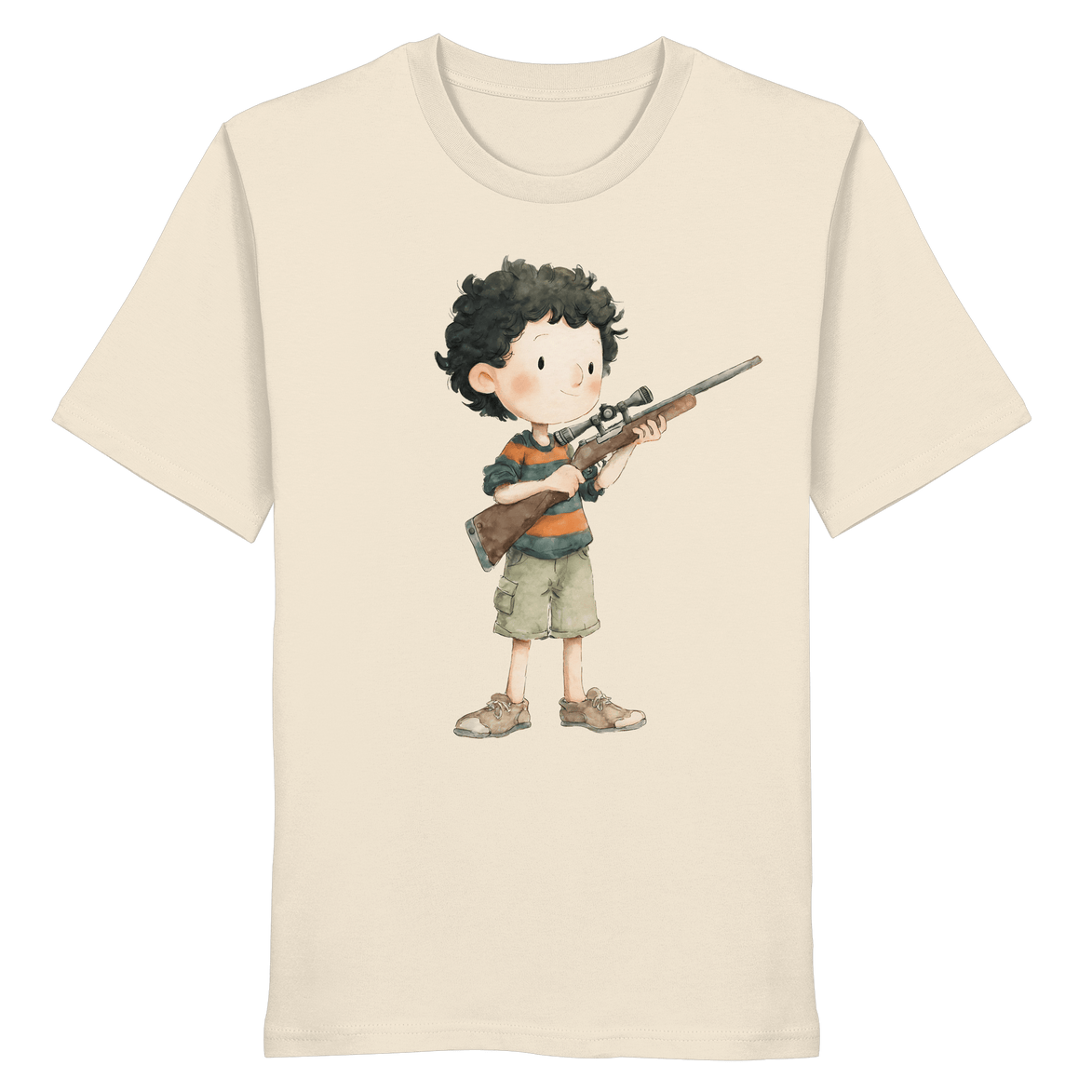 James Hunter - Nature and Beyond Unisex-Shirts Natural Raw / XS Keep It Wild - Hunter Child 1.0 - Organic Shirt