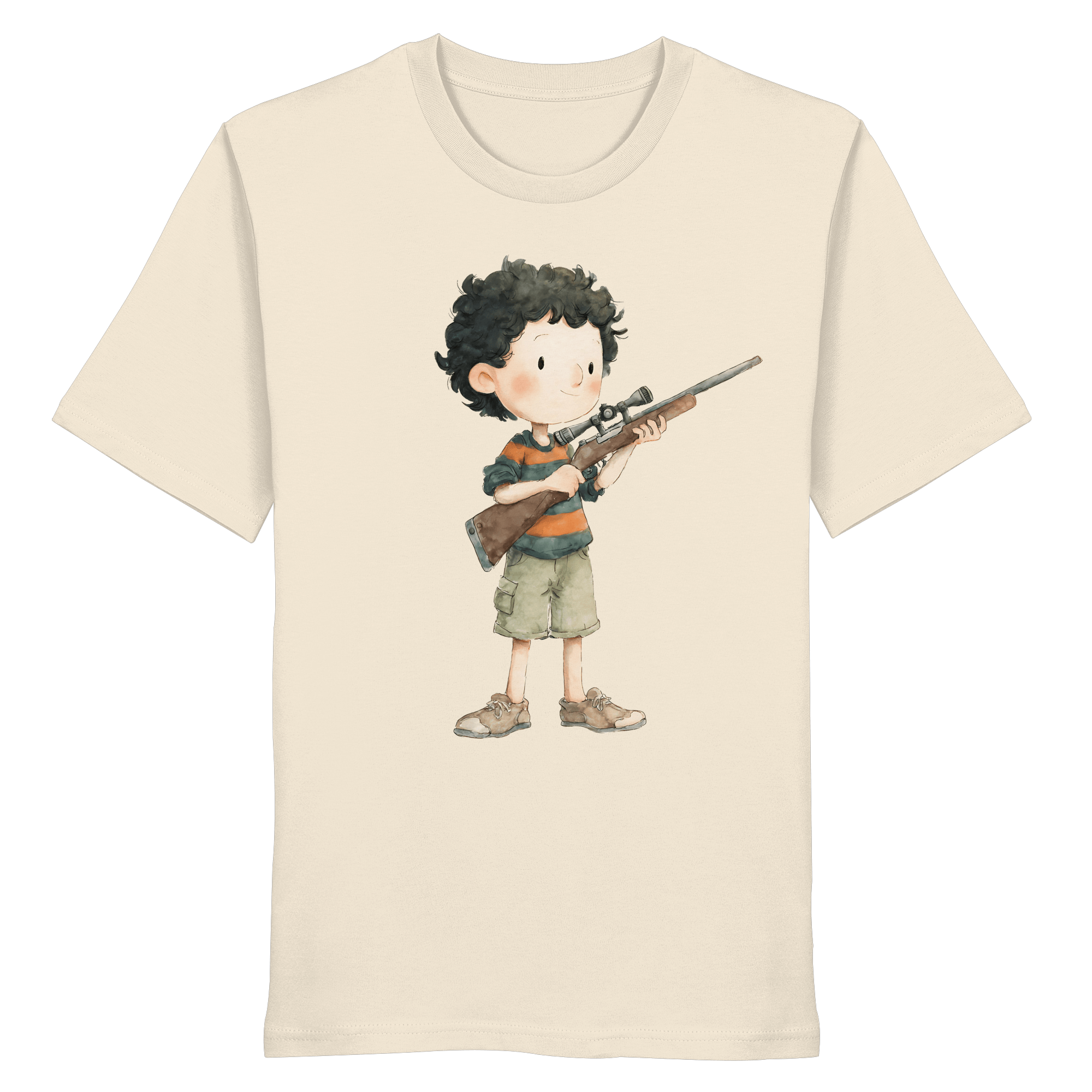 James Hunter - Nature and Beyond Unisex-Shirts Natural Raw / XS Keep It Wild - Hunter Child 1.0 - Organic Shirt