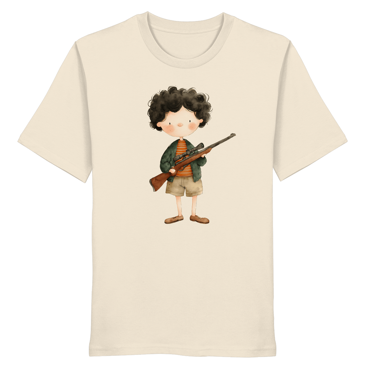 James Hunter - Nature and Beyond Unisex-Shirts Natural Raw / XS Keep It Wild - Hunter Child 2.0 - Organic Shirt