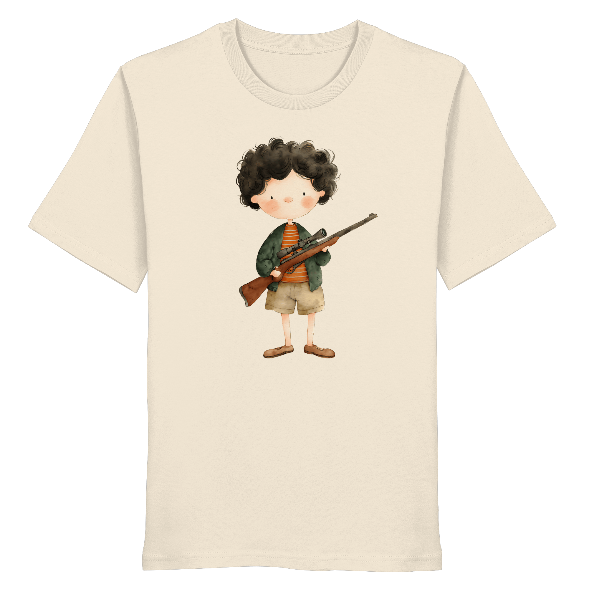 James Hunter - Nature and Beyond Unisex-Shirts Natural Raw / XS Keep It Wild - Hunter Child 2.0 - Organic Shirt