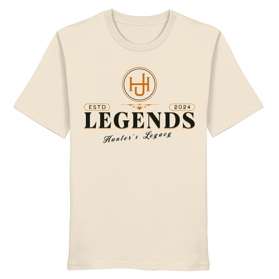 James Hunter - Nature and Beyond Unisex-Shirts Natural Raw / XS LEGENDS - Hunter's Legacy - Organic Shirt