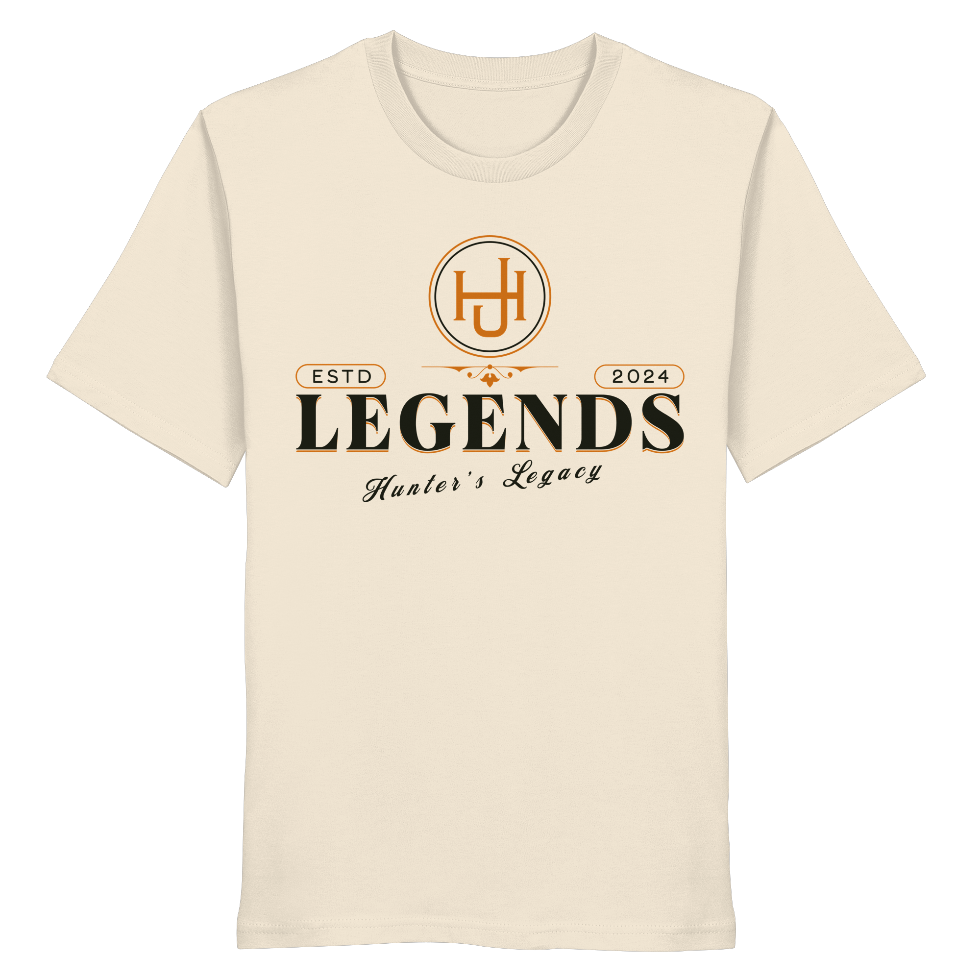 James Hunter - Nature and Beyond Unisex-Shirts Natural Raw / XS LEGENDS - Hunter's Legacy - Organic Shirt