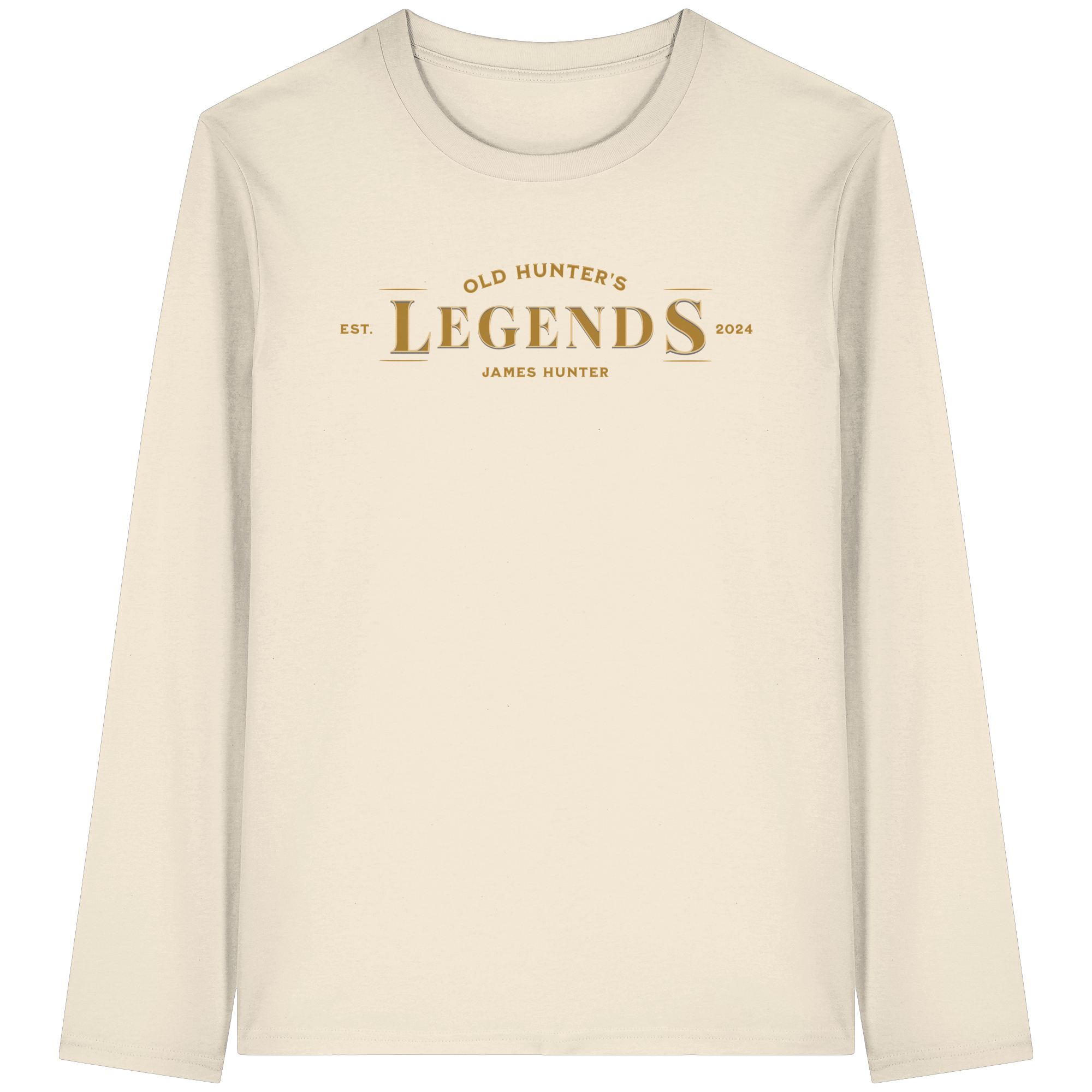 James Hunter - Nature and Beyond Unisex-Shirts Natural Raw / XS Old Hunter's Legends - Organic Longsleeve T-Shirt