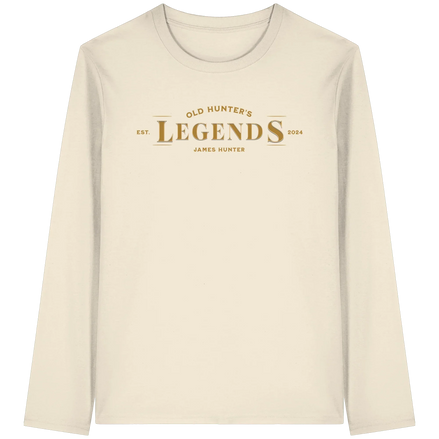 James Hunter - Nature and Beyond Unisex-Shirts Natural Raw / XS Old Hunter's Legends - Organic Longsleeve T-Shirt