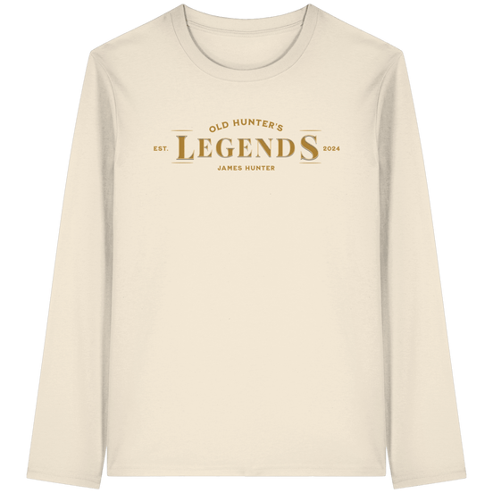 James Hunter - Nature and Beyond Unisex-Shirts Natural Raw / XS Old Hunter's Legends - Organic Longsleeve T-Shirt