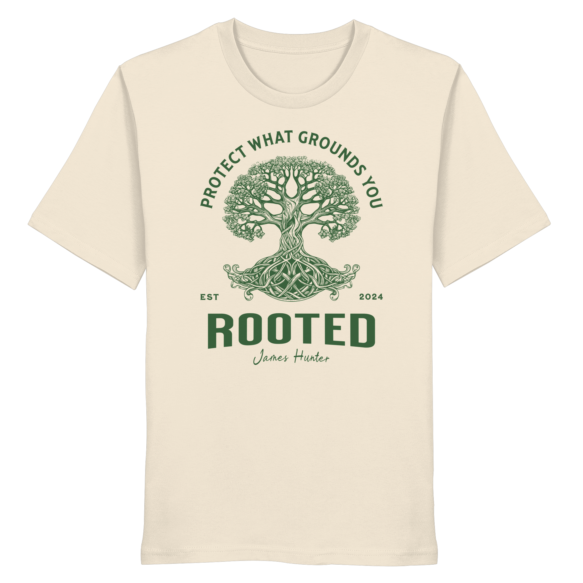 James Hunter - Nature and Beyond Unisex-Shirts Natural Raw / XS 