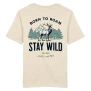 James Hunter - Nature and Beyond Unisex-Shirts Natural Raw / XS STAY WILD - Boarn to Roam