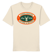 James Hunter - Nature and Beyond Unisex-Shirts Natural Raw / XS Stay Wild - Organic Shirt