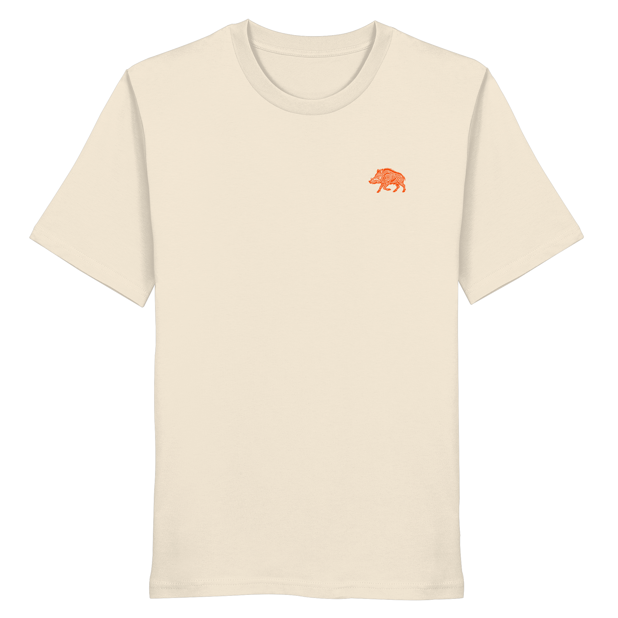 James Hunter - Nature and Beyond Unisex-Shirts Natural Raw / XS The Boar - Organic Shirt