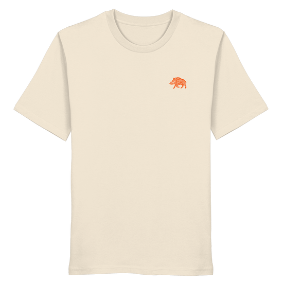 James Hunter - Nature and Beyond Unisex-Shirts Natural Raw / XS The Boar - Organic Shirt