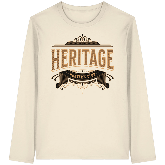 The Heritage Collection - Organic Longsleeve T-Shirt - James Hunter - Nature and Beyond