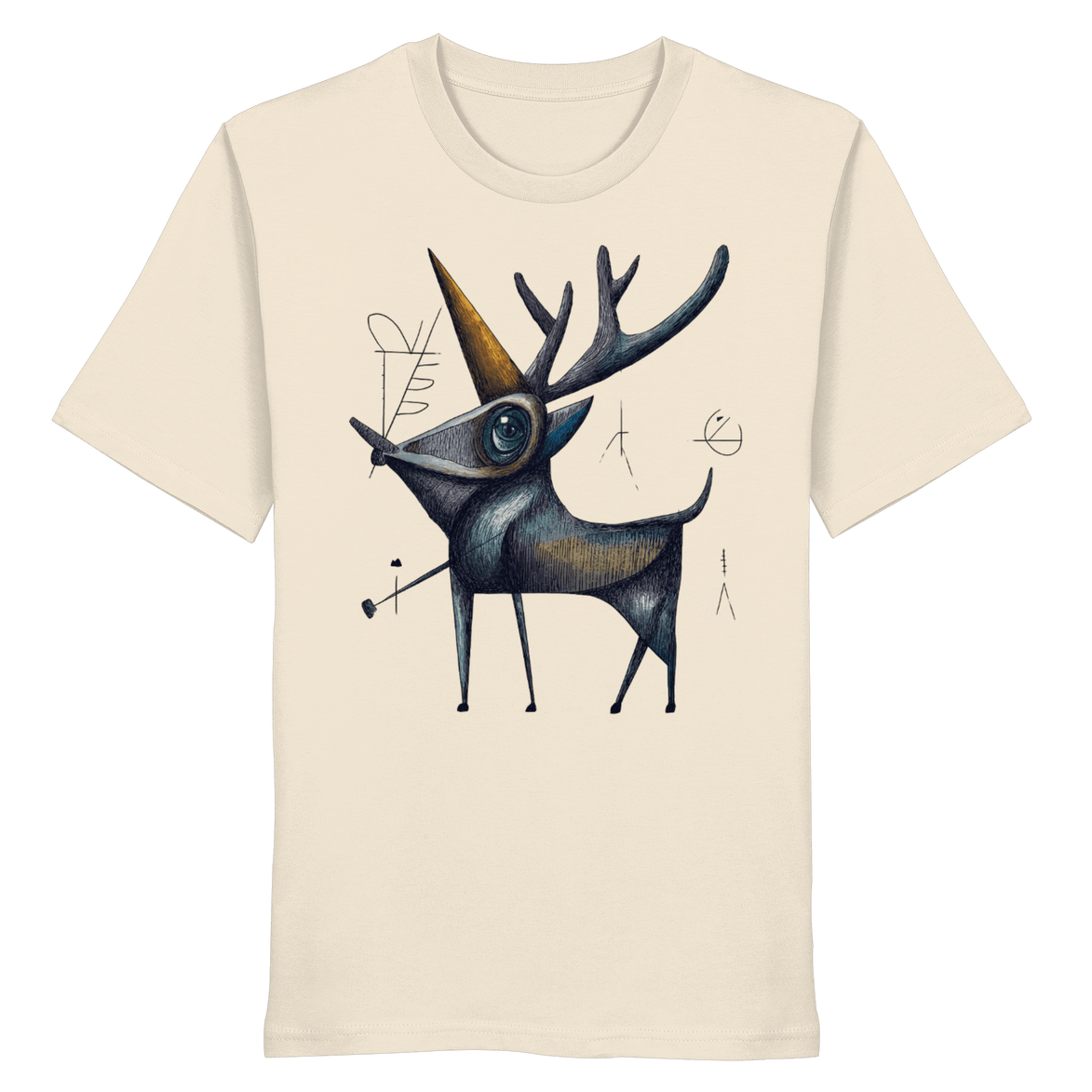 James Hunter - Nature and Beyond Unisex-Shirts Natural Raw / XS The Watcher — Art Collection Organic T-Shirt No. 8