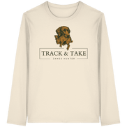 James Hunter - Nature and Beyond Unisex-Shirts Natural Raw / XS Track & Take - Organic Longsleeve T-Shirt