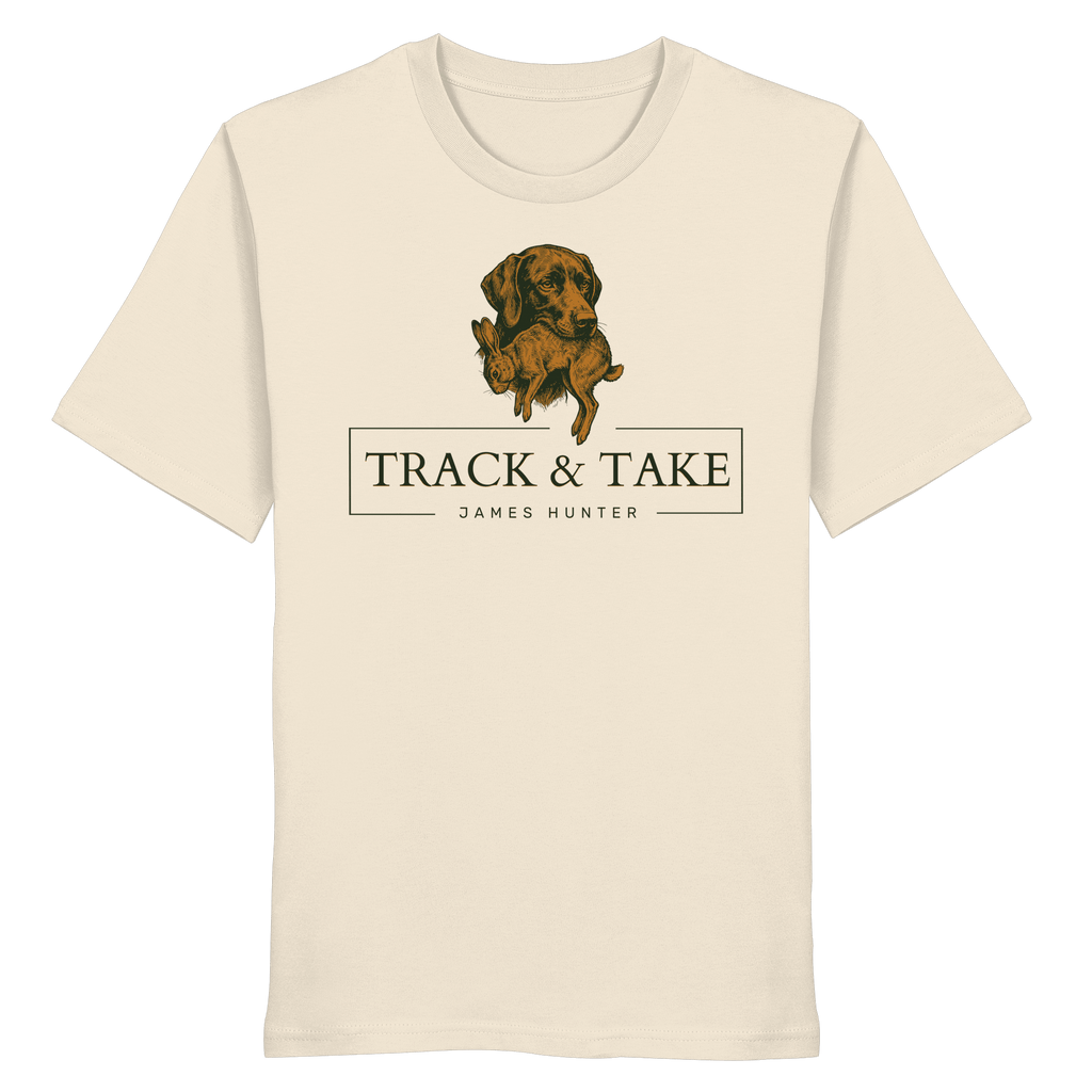 James Hunter - Nature and Beyond Unisex-Shirts Natural Raw / XS Track & Take - Organic Shirt