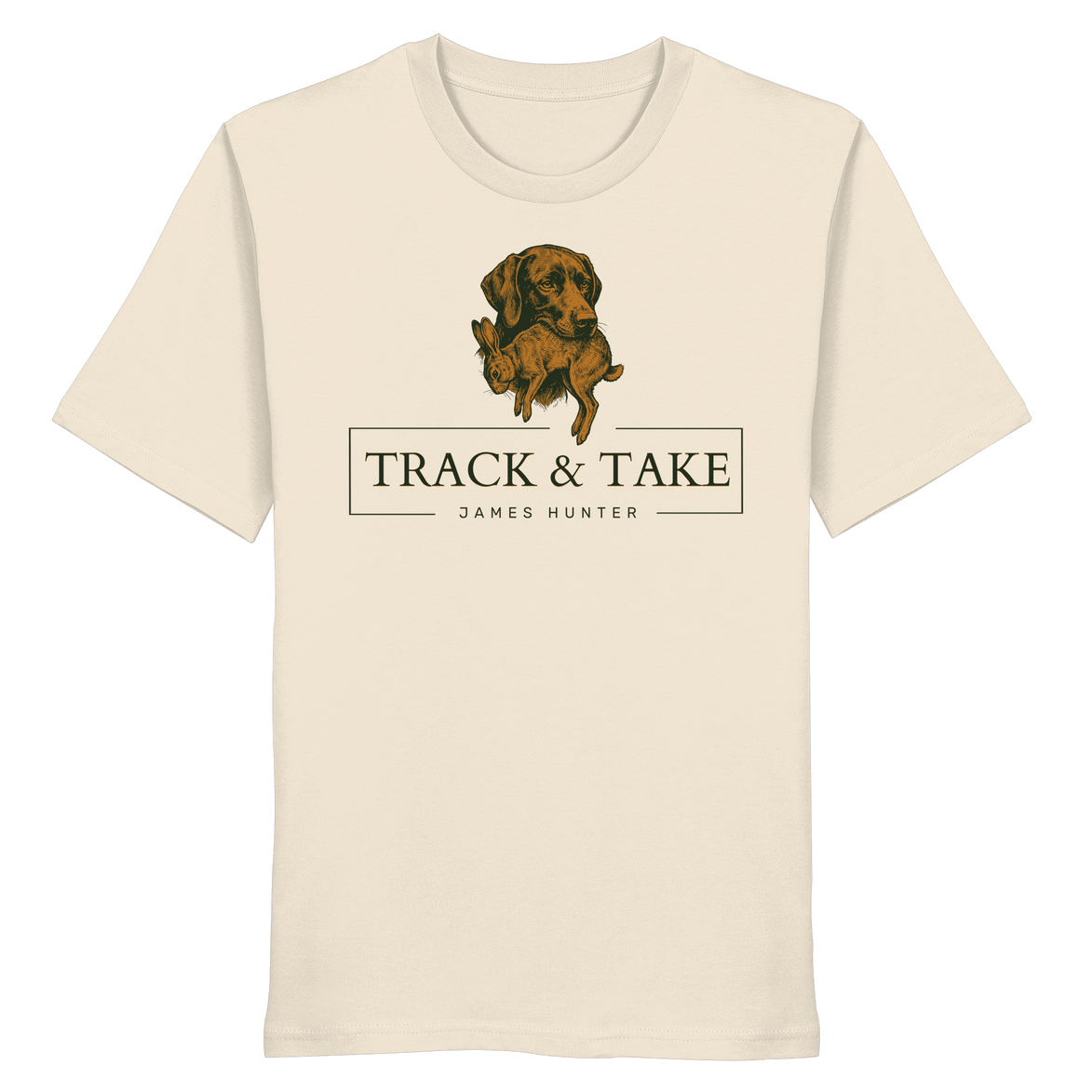 James Hunter - Nature and Beyond Unisex-Shirts Natural Raw / XS Track & Take - Organic Shirt