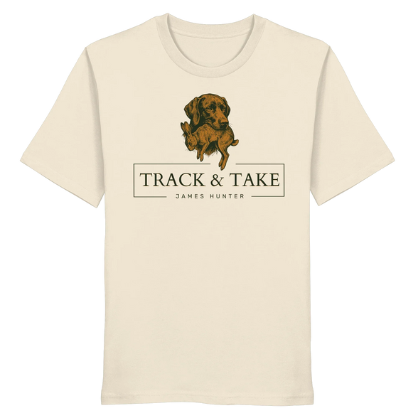 James Hunter - Nature and Beyond Unisex-Shirts Natural Raw / XS Track & Take - Organic Shirt