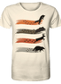 James Hunter - Nature and Beyond Unisex-Shirts Natural Raw / XS "Tracks of the Wild"  Organic Shirt