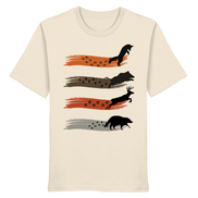 James Hunter - Nature and Beyond Unisex-Shirts Natural Raw / XS Tracks of the Wild - Organic Shirt
