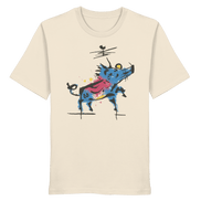 James Hunter - Nature and Beyond Unisex-Shirts Natural Raw / XS Wild Charge — Art Collection Organic T-Shirt No. 5 - Organic Shirt