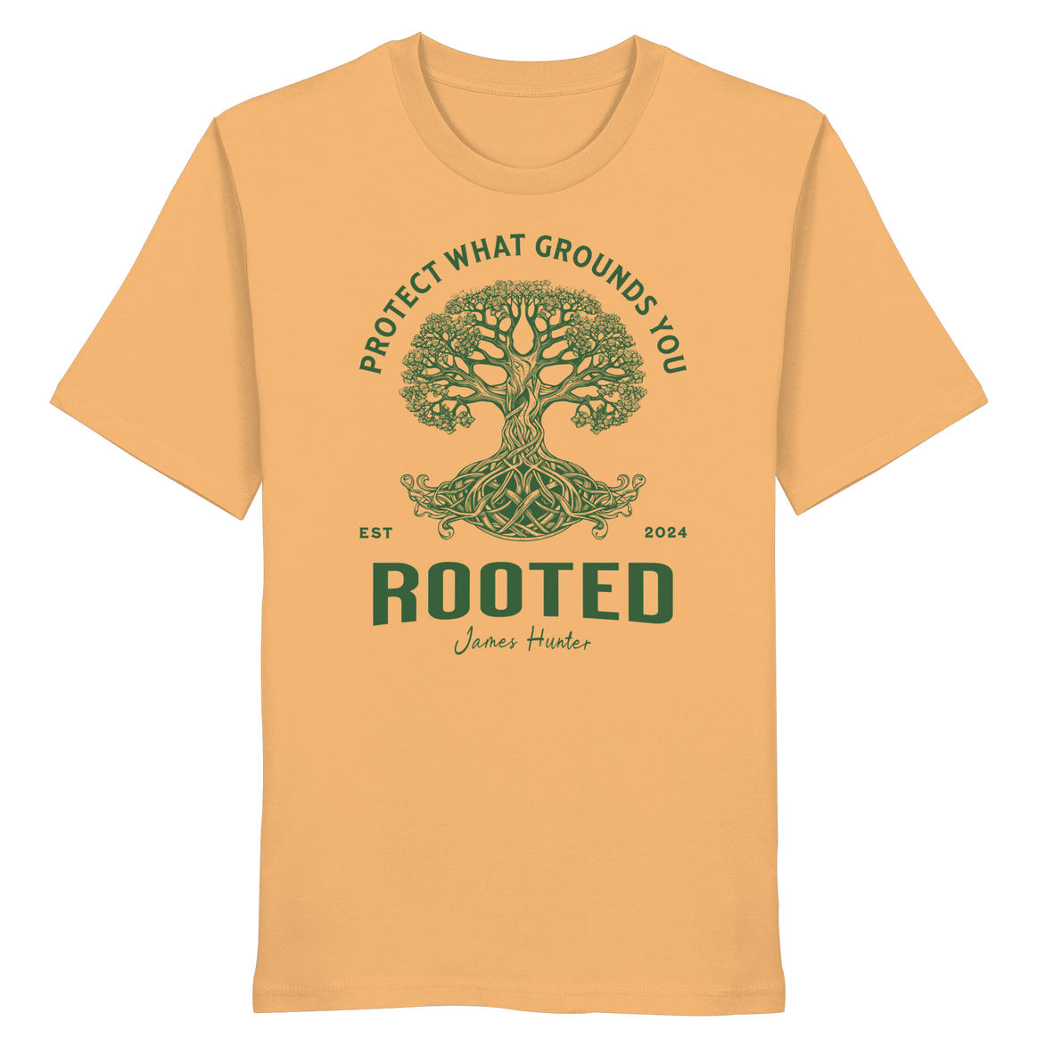 James Hunter - Nature and Beyond Unisex-Shirts Nispero / XS "ROOTED – Protect What Grounds You"