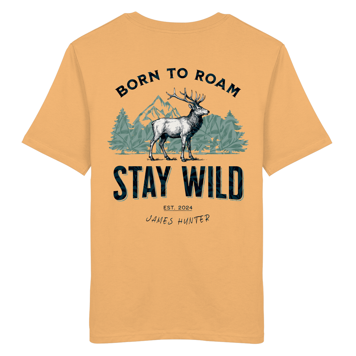 James Hunter - Nature and Beyond Unisex-Shirts Nispero / XS STAY WILD - Boarn to Roam